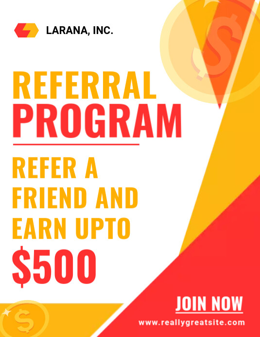 Referral program Template | PosterMyWall