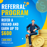 Referral program Template | PosterMyWall