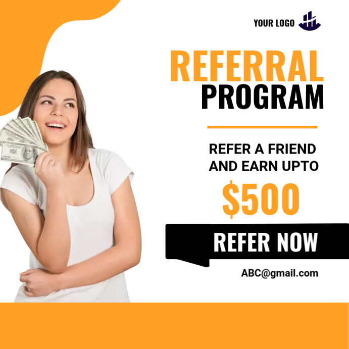 Referral program template | PosterMyWall