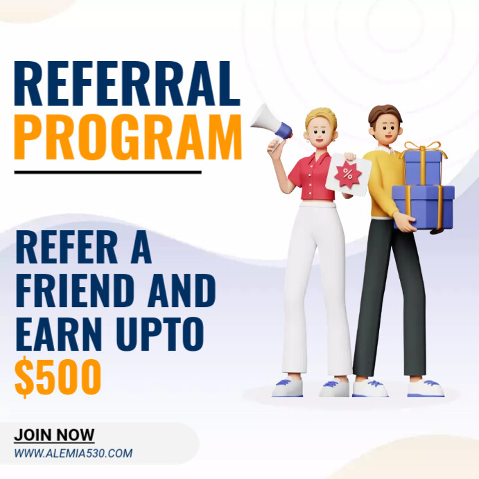 Referral program Template | PosterMyWall