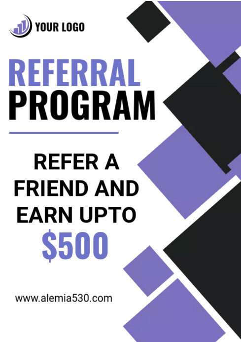 Referral program Template | PosterMyWall