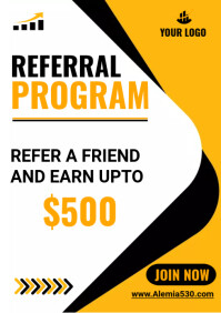 Referral Program Template | PosterMyWall