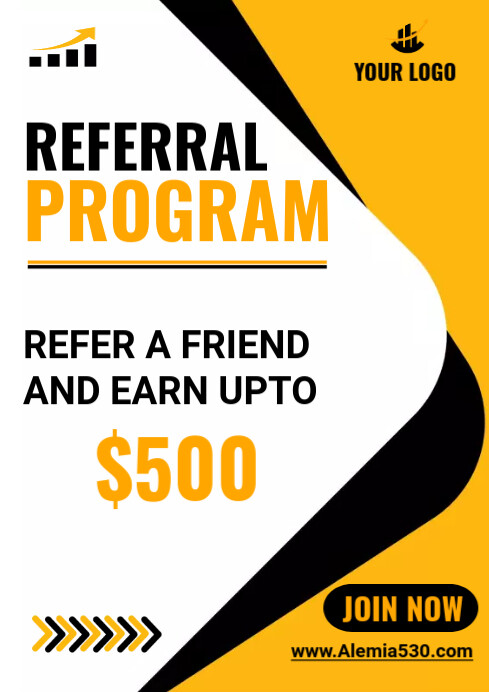 Referral program Template | PosterMyWall