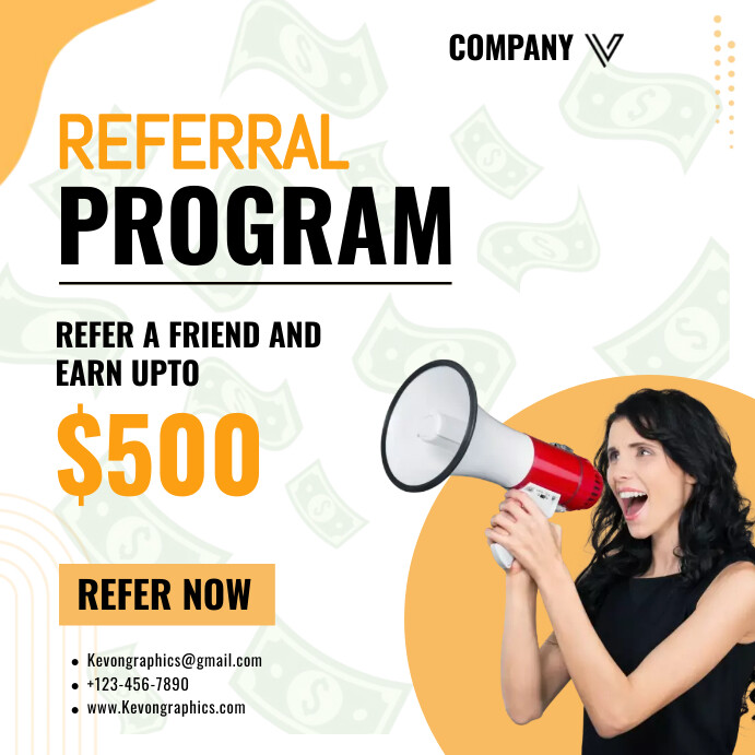 Copy of Referral program Template | PosterMyWall