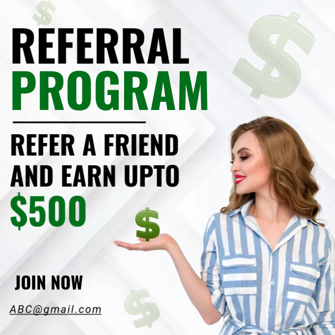 Copy of Referral program Template | PosterMyWall