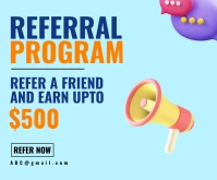Referral program Template Medium Rectangle
