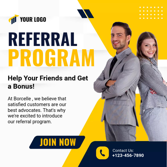 Copy of Referral program Template | PosterMyWall