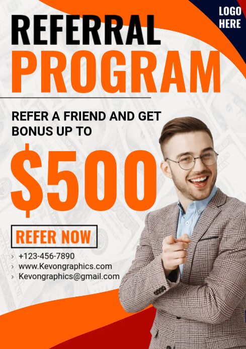Referral program Template | PosterMyWall