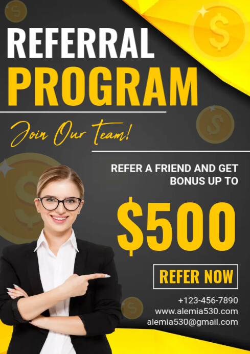 Referral Certificate Template