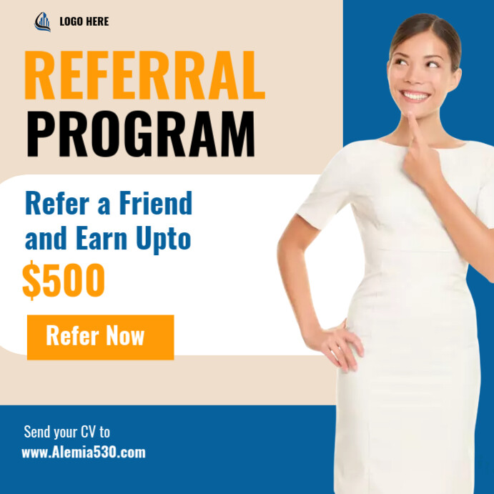 Copy of Referral program Template | PosterMyWall
