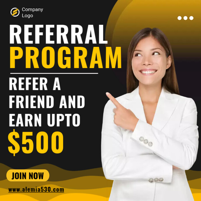 Referral program Template | PosterMyWall