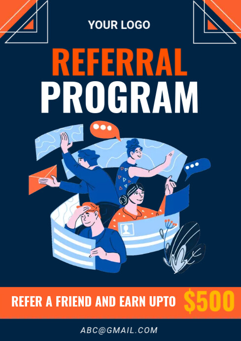 Referral program Template | PosterMyWall