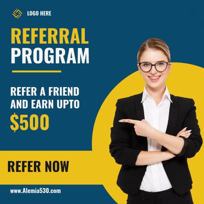 Referral program Template | PosterMyWall
