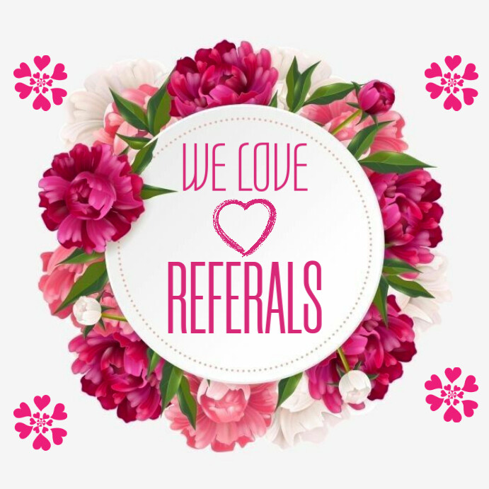 referrals flyer Template | PosterMyWall