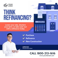 Refinancing Flyer Template Instagram | PosterMyWall