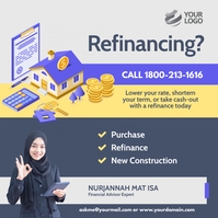 Sample Refinance Flyers Refinancing Flyer Template Instagram | PosterMyWall