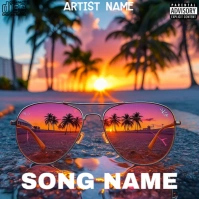 Reflections of Paradise Album Cover template