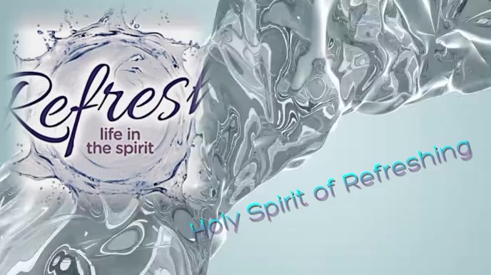 Refreshing Water Holy Spirit Template | PosterMyWall