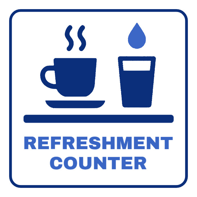Copy of Refreshment Counter Sign Template Editable Printable Event Food ...