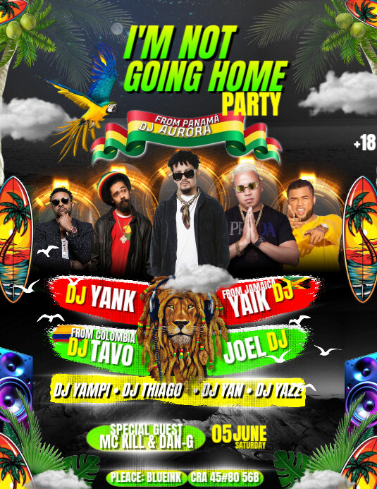 Party Event Promotion Flyers Template | PosterMyWall