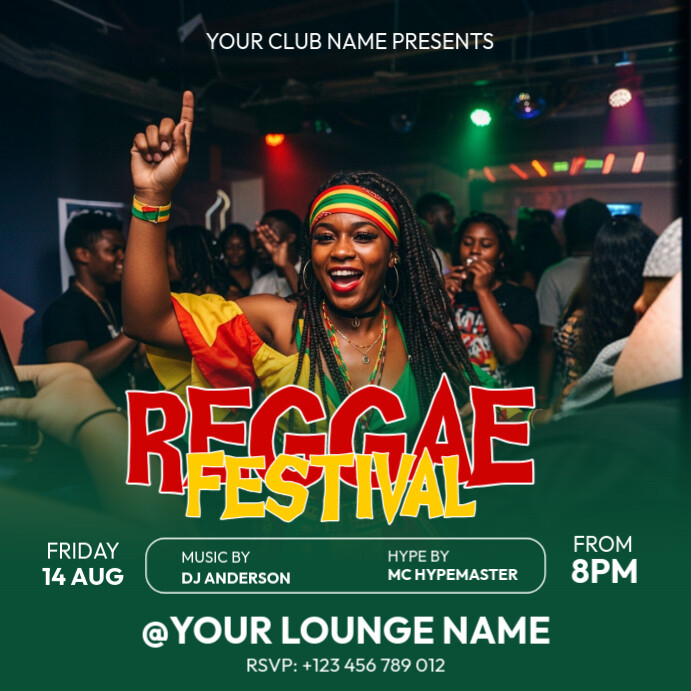 Copy of Reggae festival event | PosterMyWall