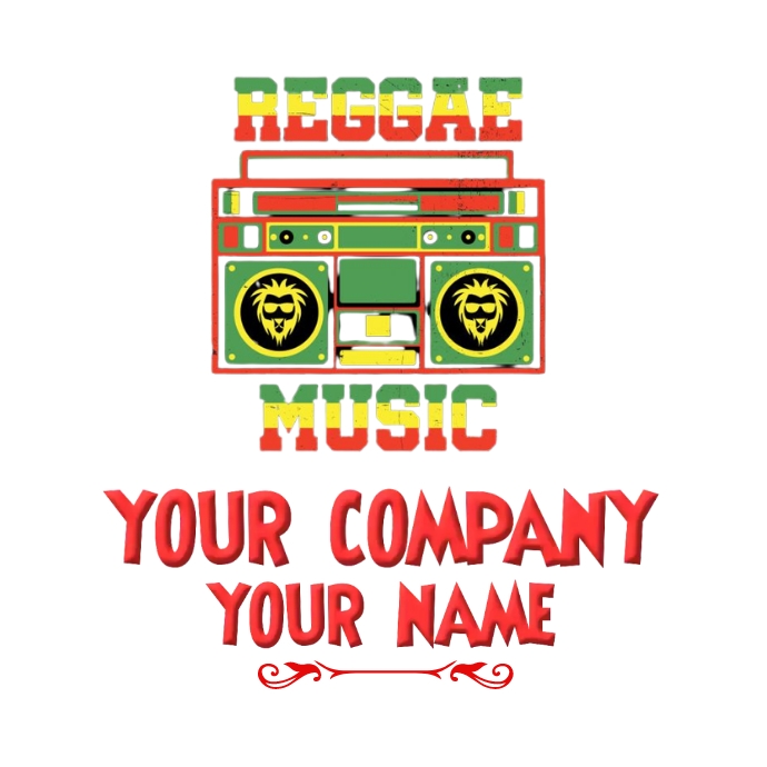 Raeggae Logos reggae logo Template | PosterMyWall