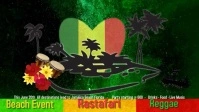 Reggae, Rastafari, video ads, Event template, Jamaica, beach party