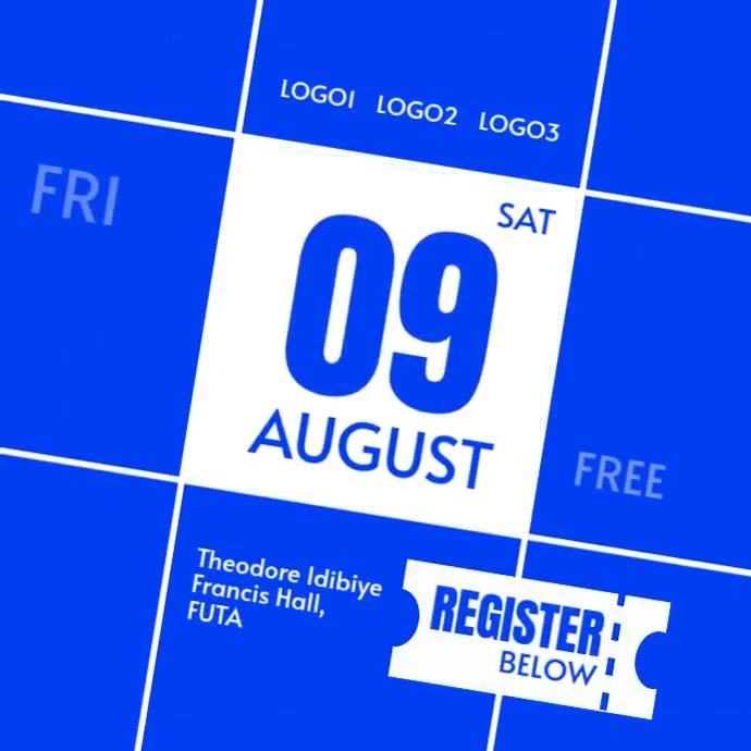 Key Register Poster Register Event Dates Poster For Instagram Poster Template | PosterMyWall