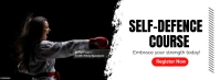Register For Empowering Self-Defense Courses Facebook-coverfoto template