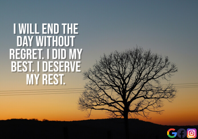 REGRET AND REST QUOTE TEMPLATE A1