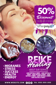 Customizable Design Templates For Reiki Postermywall