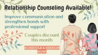 Relationship Counseling Twitter Post Wpis na Twittera template