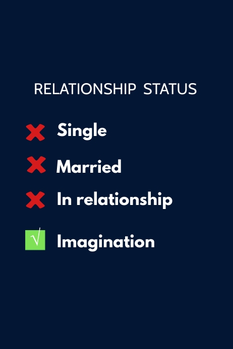 Relationships status Template | PosterMyWall
