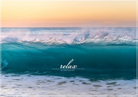 relax meditation yoga go slow template A4