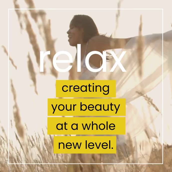 Relax Template PosterMyWall