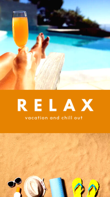 Relax Template PosterMyWall