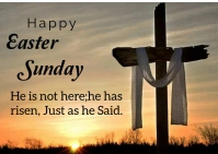 Religion Easter template Postcard