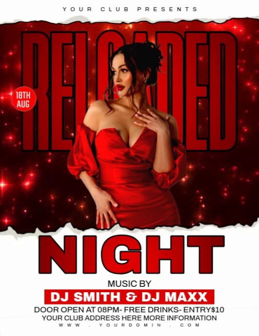 Reloaded night Iflaya (Incwadi ye-US) template