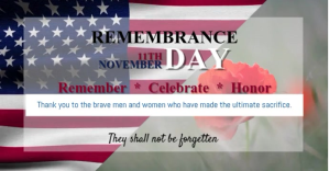 Remembrance day Facebook begivenhed cover template