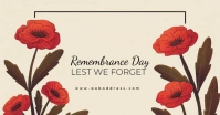 remembrance day Facebook Shared Image template