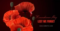 remembrance day Facebook Shared Image template