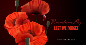 remembrance day Obraz udostępniany na Facebooku template
