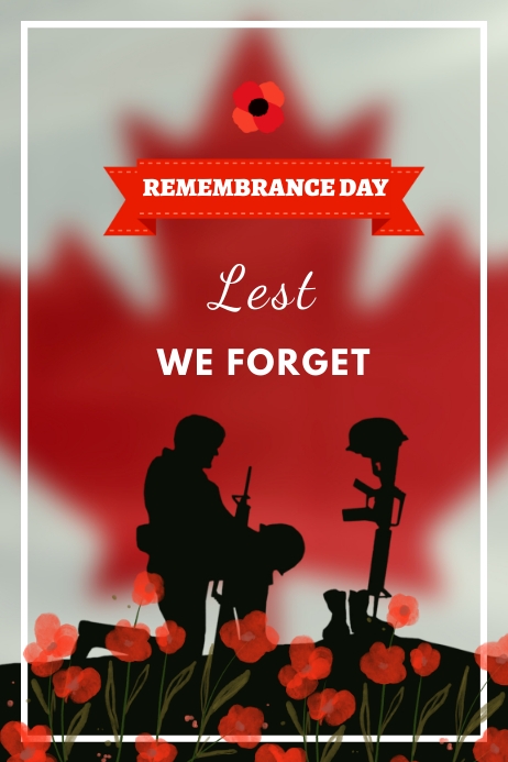 Remembrance Day Template PosterMyWall remembrance-day-template-postermywall