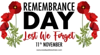 remembrance day Digitalanzeige (16:9) template