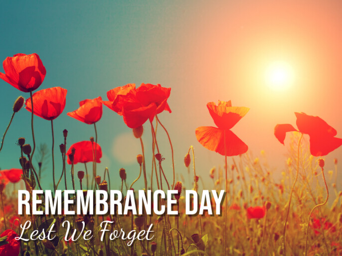 Remembrance Powerpoint Background remembrance day Template | PosterMyWall