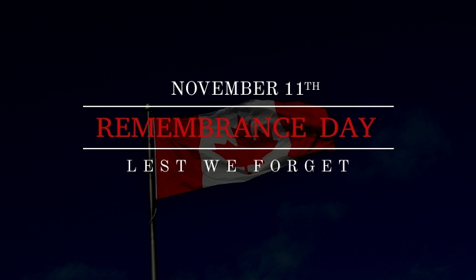 Remembrance Day Template | PosterMyWall