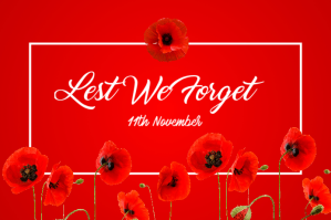 Remembrance Day Étiquette template