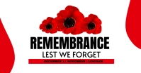 remembrance day Facebook Shared Image template