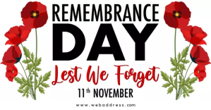 remembrance day Facebook Shared Image template