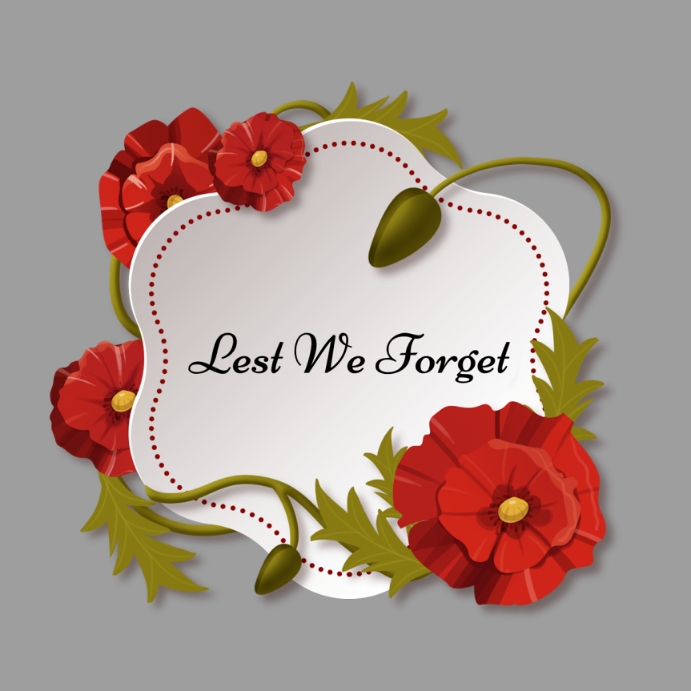 Remembrance Day Template Message Instagram